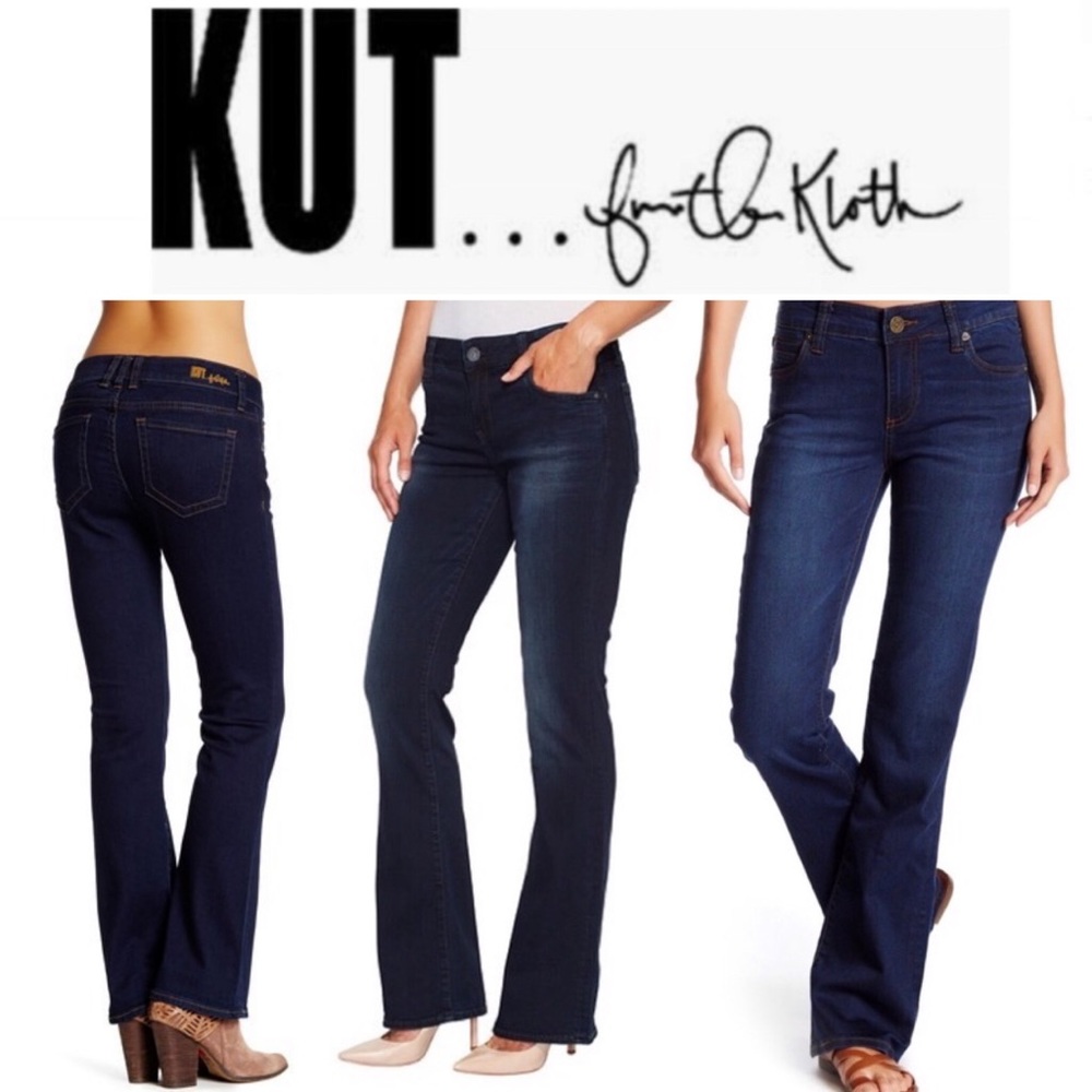 🆕👖NICOLE Hi Rise Boot Cut Dark KutFromTheKloth